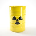 Biohazard barell Royalty Free Stock Photo