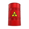 Biohazard Barrel Isolated