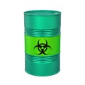 Biohazard Barrel Isolated