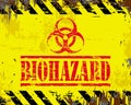 Biohazard Enamel Sign