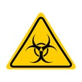 Biohazard icon. vector