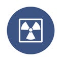 Biohazard Isolated Vector icon that can be easily modified or edited Royalty Free Stock Photo