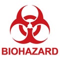Biohazard sign Royalty Free Stock Photo