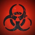 Biohazard Symbol Royalty Free Stock Photo