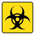 Biohazard symbol drawing by Illustration