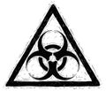 Biohazard Symbol Sign Vector Drawing