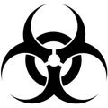 Biohazard symbol Royalty Free Stock Photo