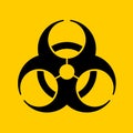 Biohazard vector symbol