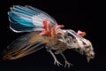 biohybrid robot wing inspired by bird flight