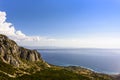 Biokovo Nature Park and the Dalmatian Coast - Croatia`s most popular destinations for hikers, Makarska Croatia Royalty Free Stock Photo