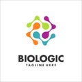 Biologic Elements Logo Template Vector