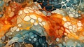 Biological Camouflage: 3D Cellular Patterns in Organic Harmony, Perfectly Blending with Colour. Royalty Free Stock Photo