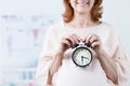 Biological clock ticking Royalty Free Stock Photo