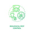 Biological pest control concept icon Royalty Free Stock Photo