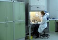 Biologist-expert in the laboratory of DNA research of the expert-forensic center of the Moscow police.