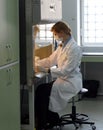 Biologist-expert in the laboratory of DNA research of the expert-forensic center of the Moscow police.