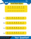 Biology, DNA helix, DNA replication, next generation question template