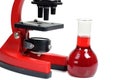 Biology microscope four