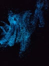 Bioluminescence in the kavaratti Royalty Free Stock Photo