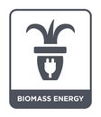 biomass energy icon in trendy design style. biomass energy icon isolated on white background. biomass energy vector icon simple