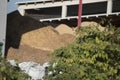 biomass plant or heating plant for local supplys Royalty Free Stock Photo