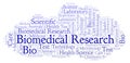 Biomedical Research word cloud.