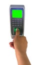 Biometric fingerprint sensor devices to control access at places such as office.