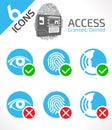 Biometric ID authentication Royalty Free Stock Photo