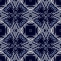 Biomorphic highly detailed seamless pattern
