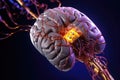 bionic chip implanted in brain for ai integration