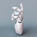 Bionic hand, robot arm 3d rendering