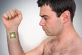 Bionic microchip processor inside male human body