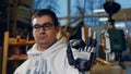 Bionics robotic technology under development by scientists.