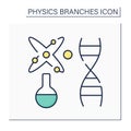 Biophysics color icon