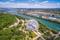 Aerial View of Montreal, Quebec, Canada Royalty Free Stock Photo