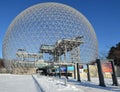 Biosphere is a museum in Montreal dedicated to the environment. Royalty Free Stock Photo