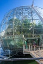 The Biosphere by Renzo Piano known as the Bubble in Porto Antico di Genova