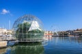 The Biosphere by Renzo Piano known as the Bubble in Porto Antico di Genova