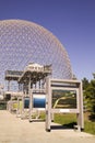 The Biosphere is a unique and spectacular site, former U.S. Pavillion at Expo 67 in Montrea