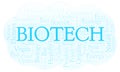 Biotech word cloud.
