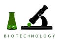 Biotechnology. Royalty Free Stock Photo