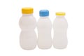Biotic Yogurt Drink Bottles Royalty Free Stock Photo