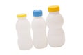 Biotic Yogurt Drink Bottles Royalty Free Stock Photo