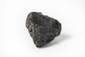 Biotite ore on white background.