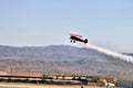 Biplane Taking Off From Jackie Cochran Airport