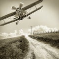 Biplane Royalty Free Stock Photo