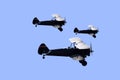 Biplanes Royalty Free Stock Photo