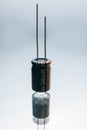 Bipolar electric capacitor component electrode