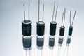 Bipolar electric capacitors component electrode