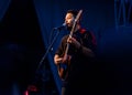 Bipul Chettri and the Travelling Band at Hotel Annapurna on Saturday 14th October 2017. Royalty Free Stock Photo